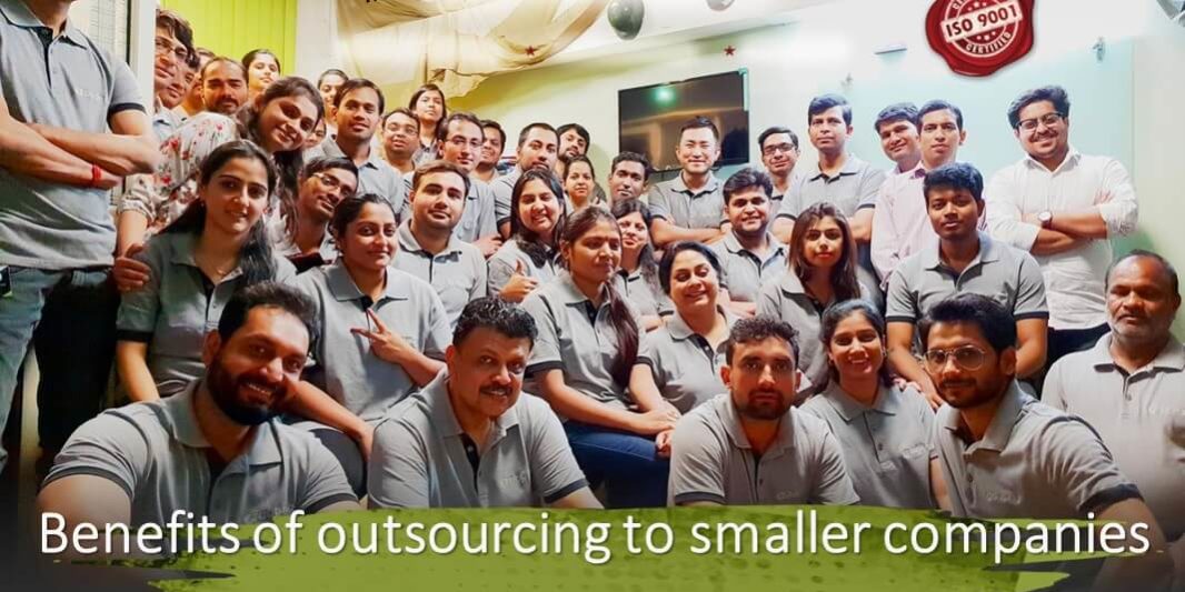 beneftis of outsourcing to smaller companies